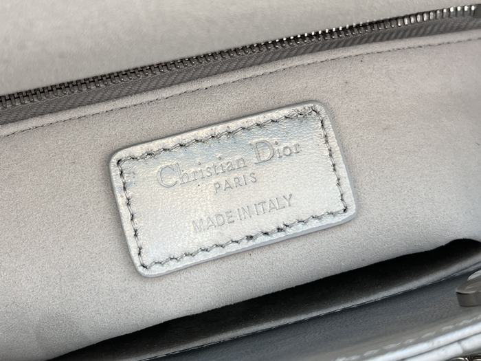 Dior Tote bag with quilted design Grey 01A