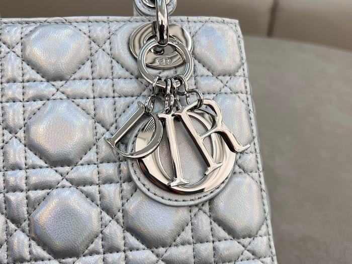 Dior Tote bag with quilted design Grey 01A