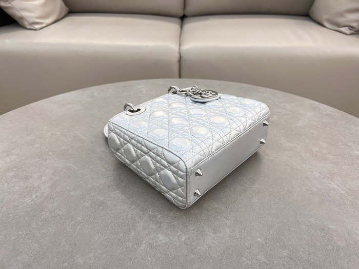 Dior Tote bag with quilted design Grey 01A