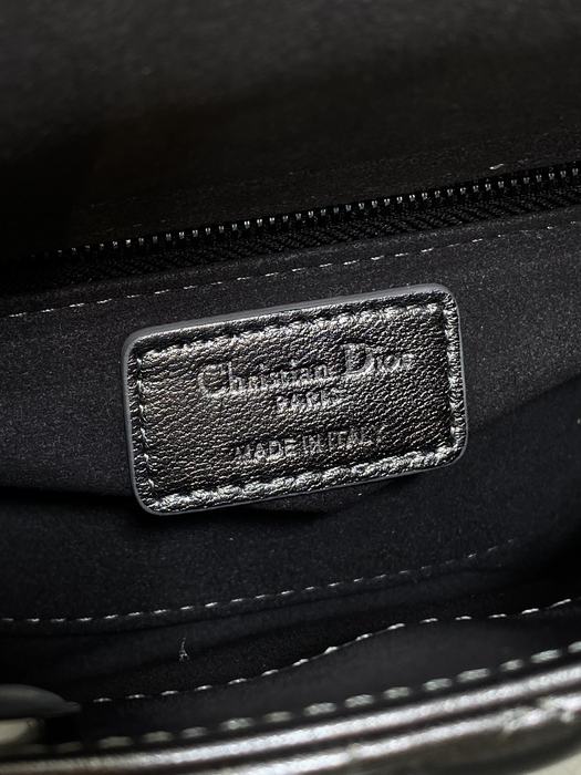 Dior Tote bag with structured design Grey 01A