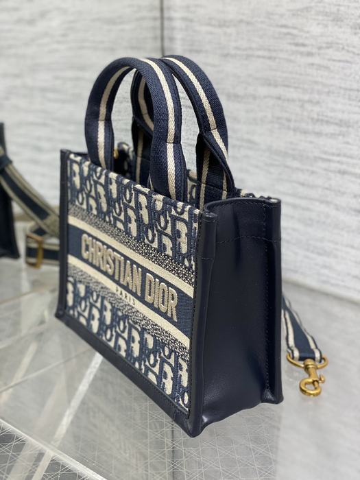 Dior Tote bag with stylish design Navy 01A 2