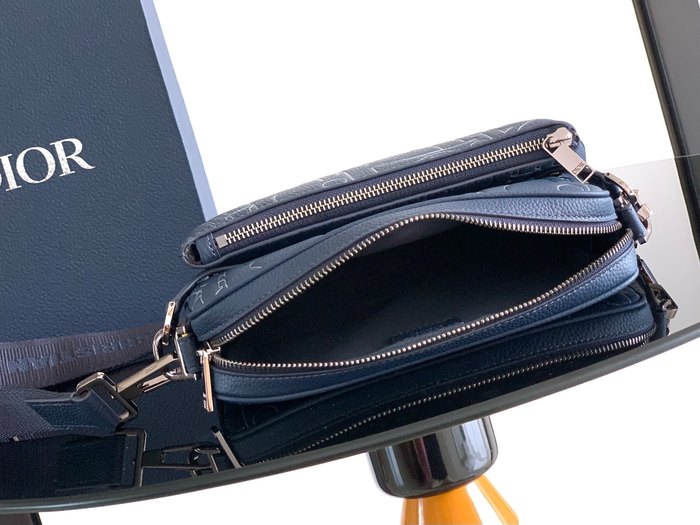 Dior Tote bag with stylish features Navy 01A 3