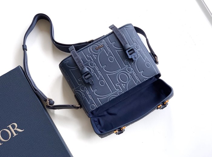 Dior Tote bag with stylish features Navy 01A 4