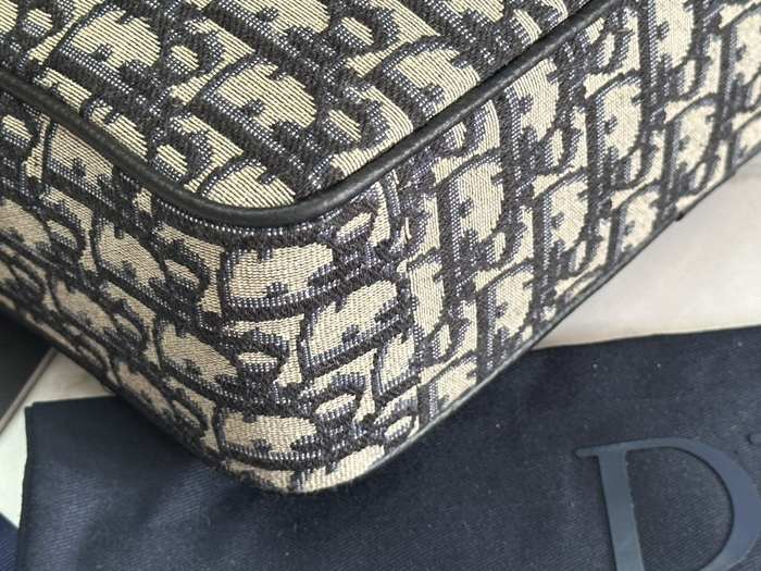 Dior Tote bag with stylish features Navy 01A 8