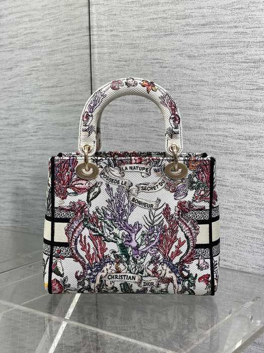 Dior Tote bag with stylish features White 01A 3