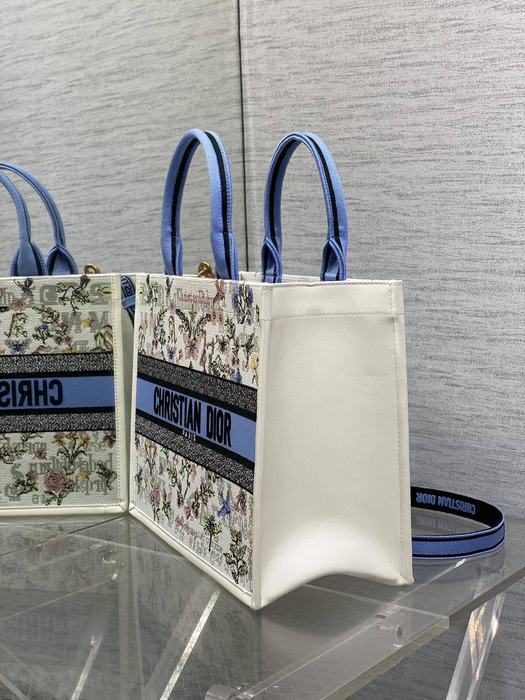 Dior Tote bag with stylish traits Blue 01A 2