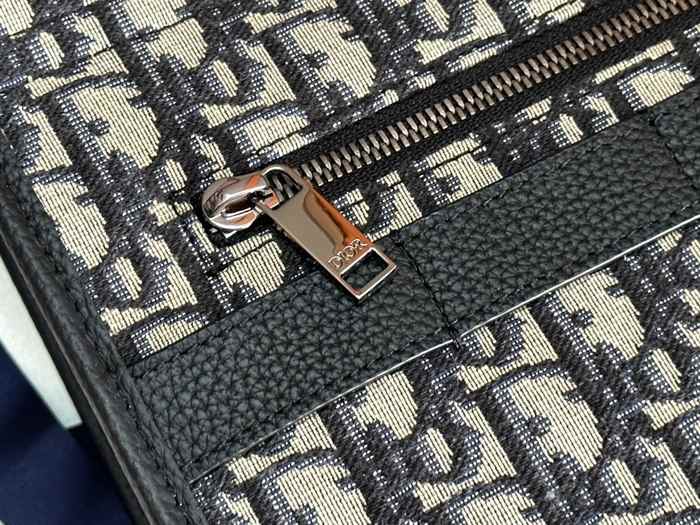 Dior Tote bag with stylish traits Blue 01A 3