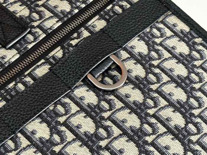 Dior Tote bag with stylish traits Blue 01A 3