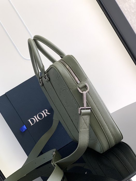 Dior Tote bag with stylish traits Green 01A 2