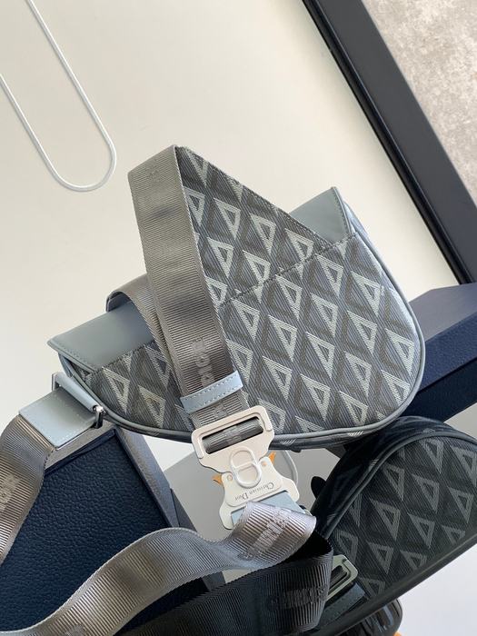 Dior Tote bag with stylish traits Grey 01A 6