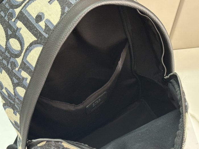 Dior Tote bag with stylish traits Navy 01A 10