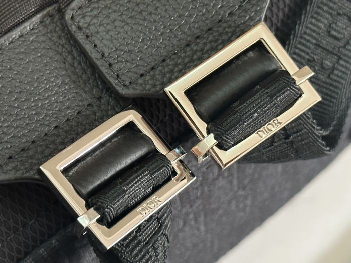 Dior Tote bag with stylish traits Navy 01A 5