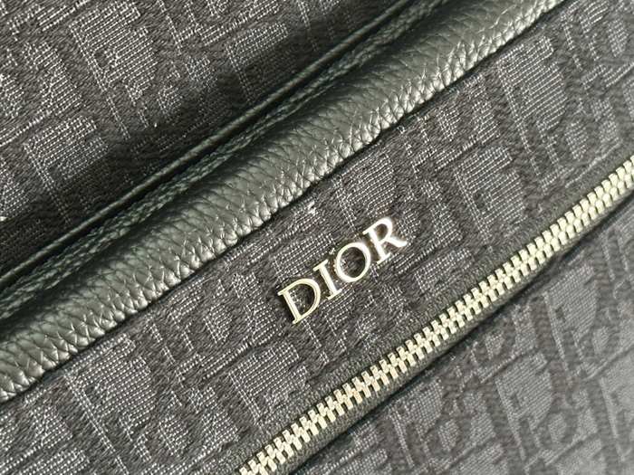 Dior Tote bag with stylish traits Navy 01A 5