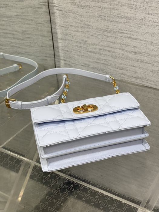 Dior Tote bag with stylish traits White 01A 2