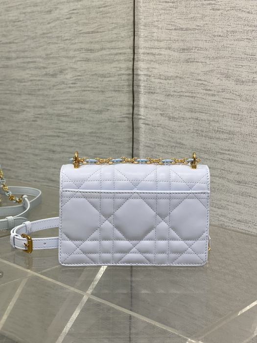 Dior Tote bag with stylish traits White 01A 2