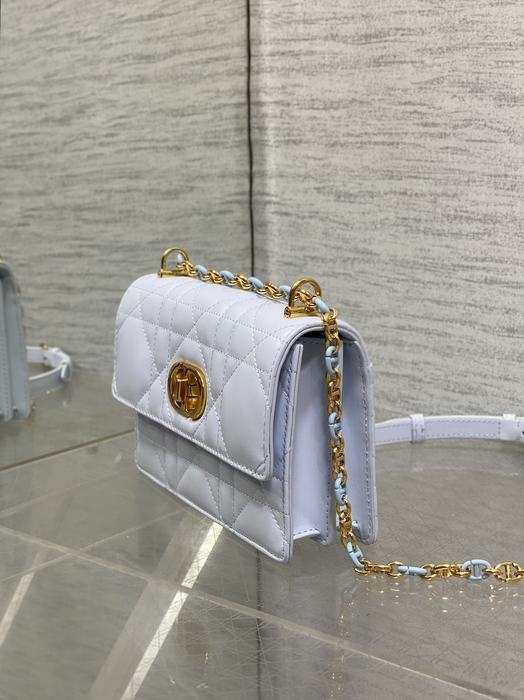 Dior Tote bag with stylish traits White 01A 2