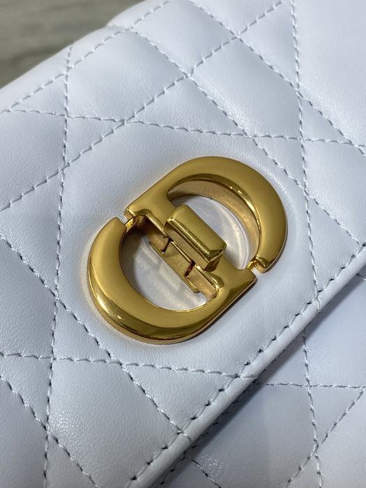 Dior Tote bag with stylish traits White 01A 2