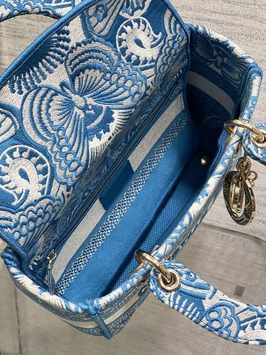 Dior Tote style 108 Blue 01A