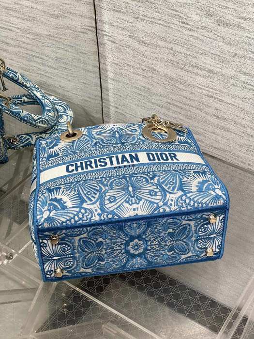 Dior Tote style 108 Blue 01A