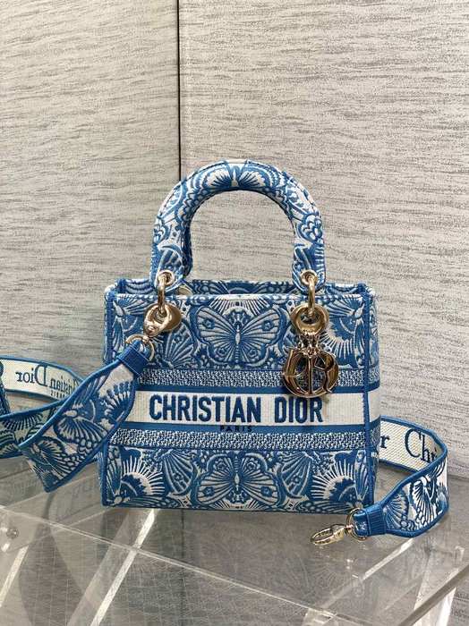 Dior Tote style 108 Blue 01A