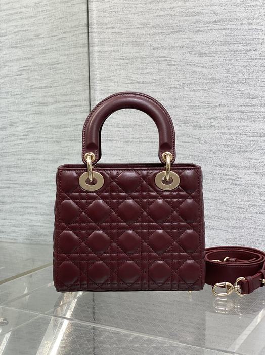 Dior Tote style 116 Burgundy 01A