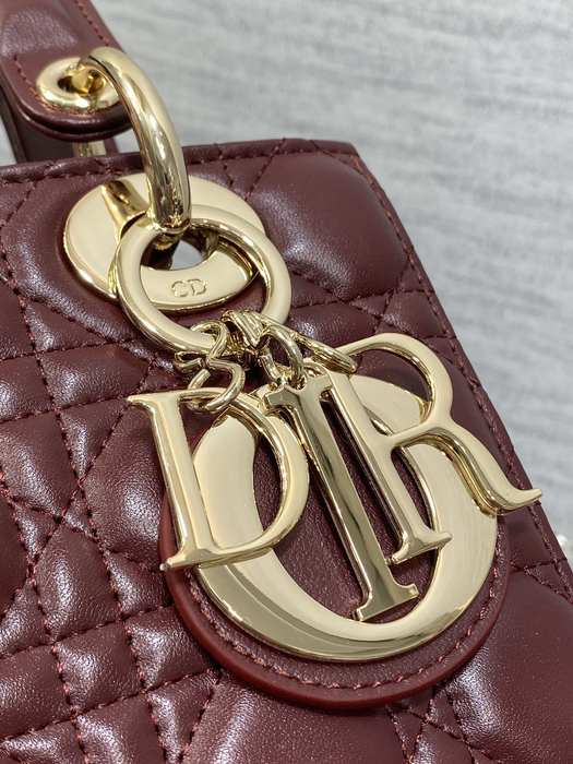 Dior Tote style 116 Burgundy 01A