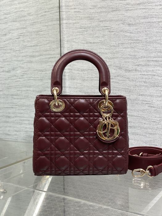 Dior Tote style 116 Burgundy 01A