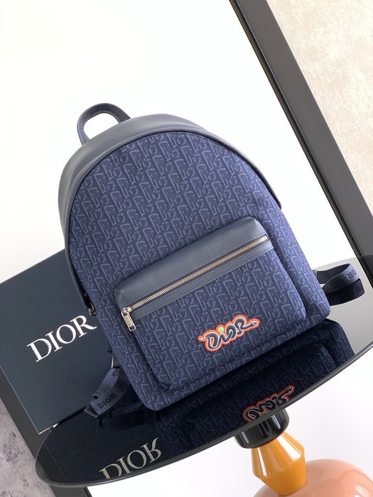 Dior Tote style 118 Navy 01A