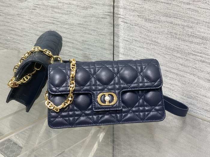 Dior Tote style 33 Navy 01A