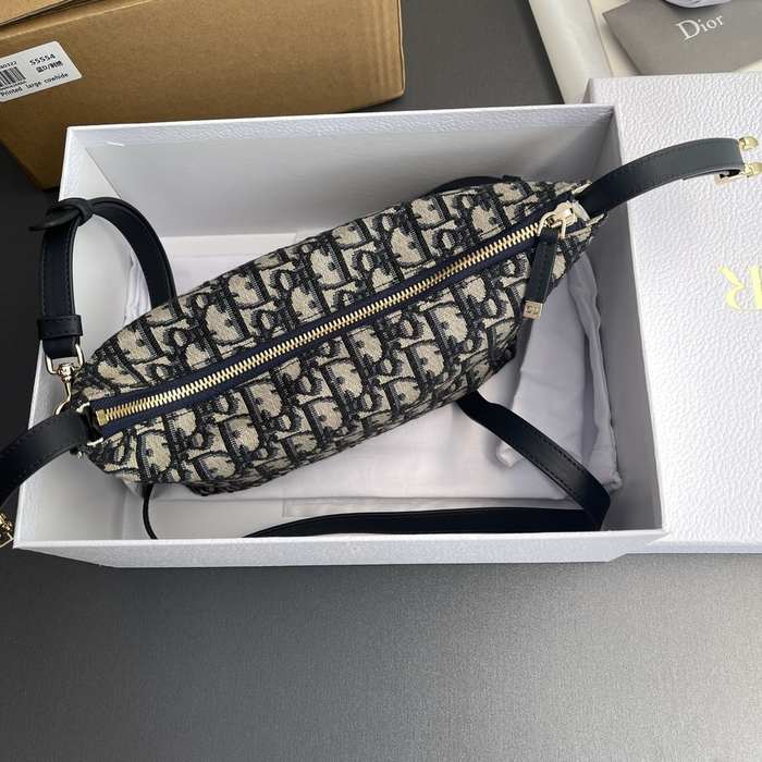 Dior Tote style 34 Navy 01A