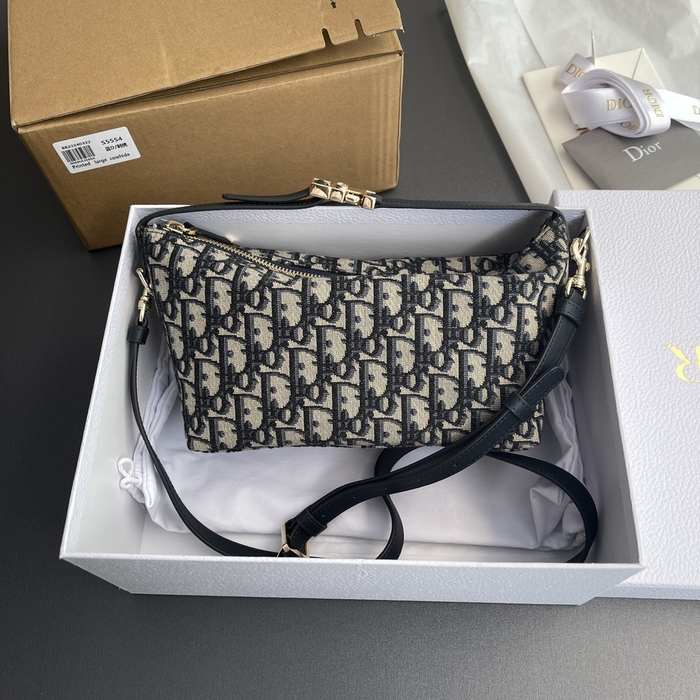 Dior Tote style 34 Navy 01A