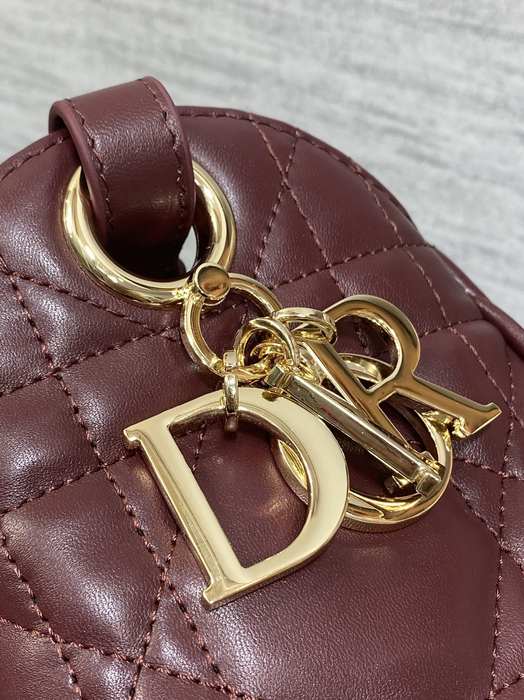 Dior Tote style 43 Burgundy 01A
