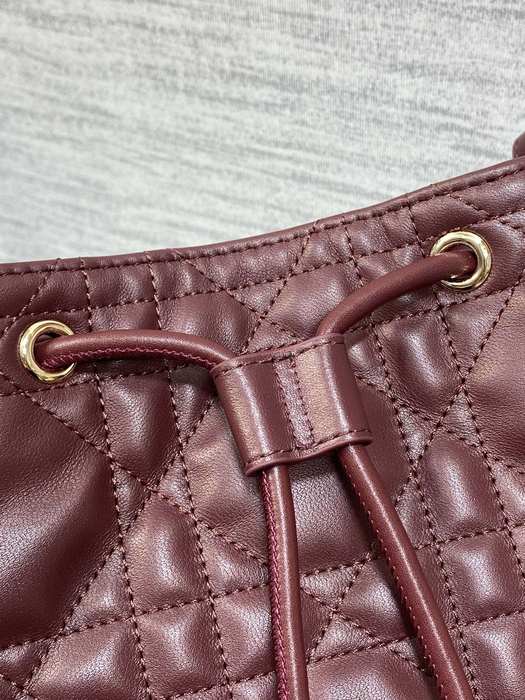 Dior Tote style 43 Burgundy 01A