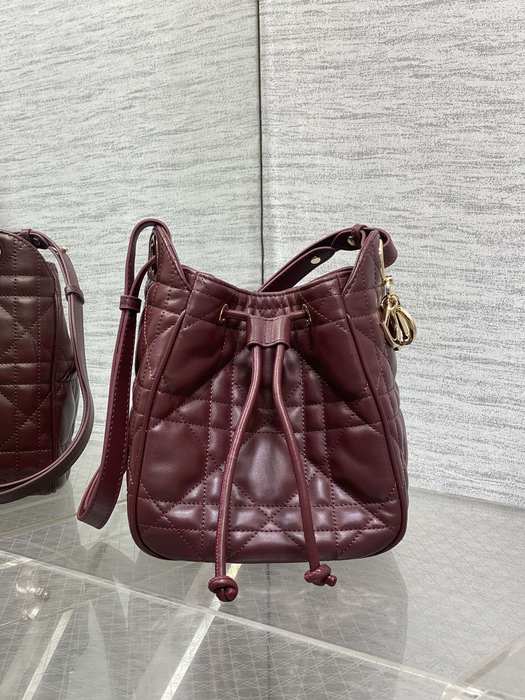 Dior Tote style 43 Burgundy 01A