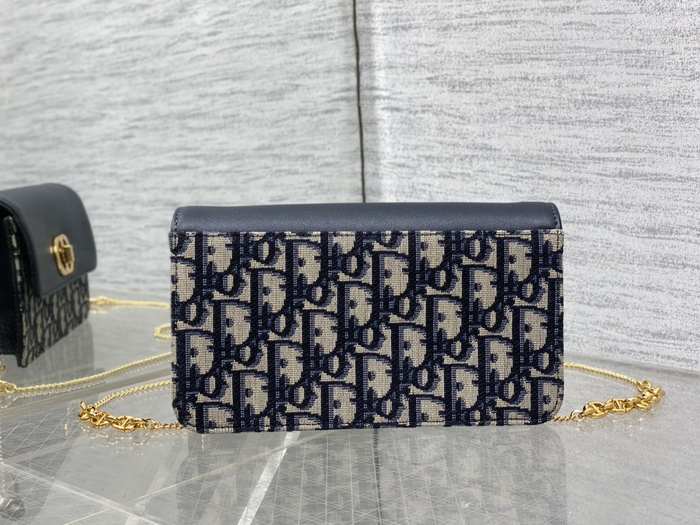 Dior Tote style 58 Navy 01A