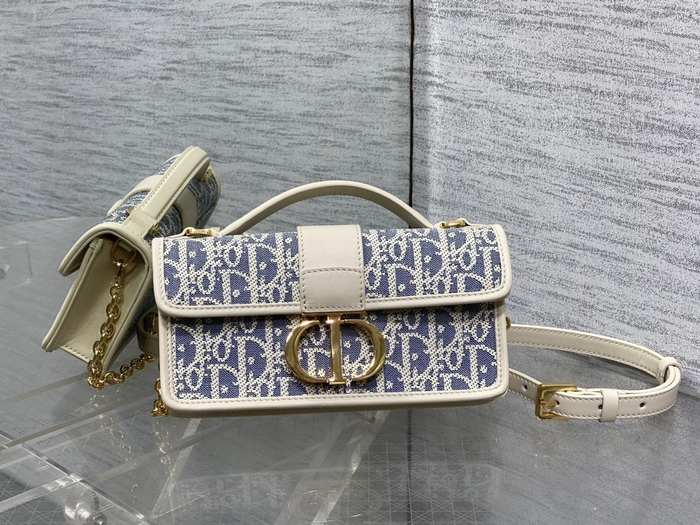 Dior Tote style 67 Blue 01A