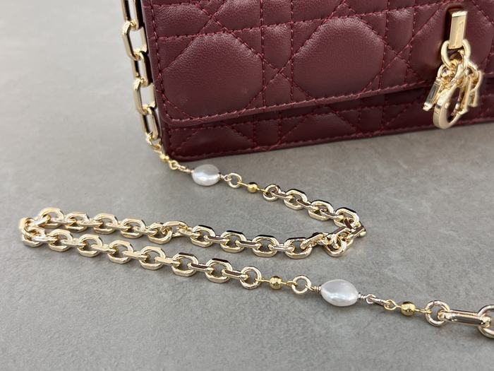 Dior Tote style 67 Burgundy 01A 2