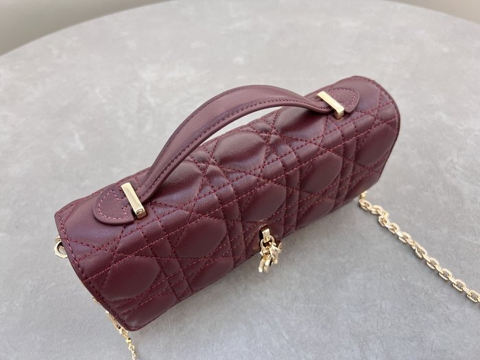 Dior Tote style 67 Burgundy 01A 2