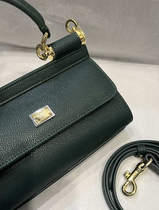 DolceGabbana Elegant Tote Green 01A