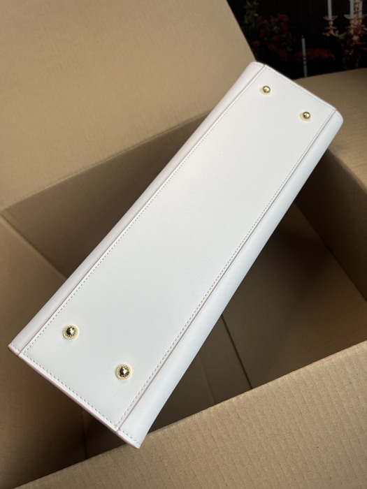 DolceGabbana Stylish Tote with Structured Design White 01A