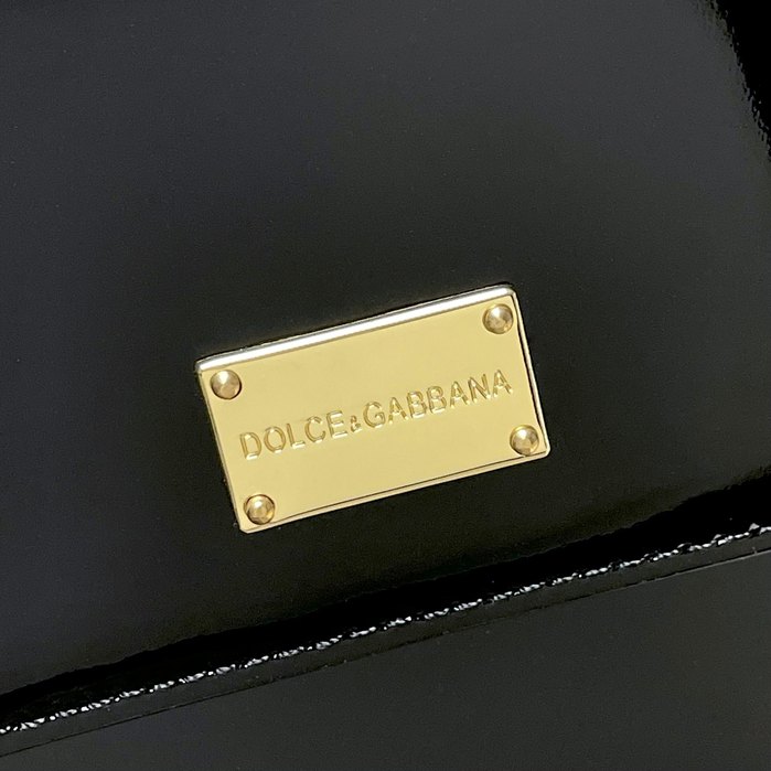 DolceGabbana Tote Bag with Elegant Design Black 01A 2