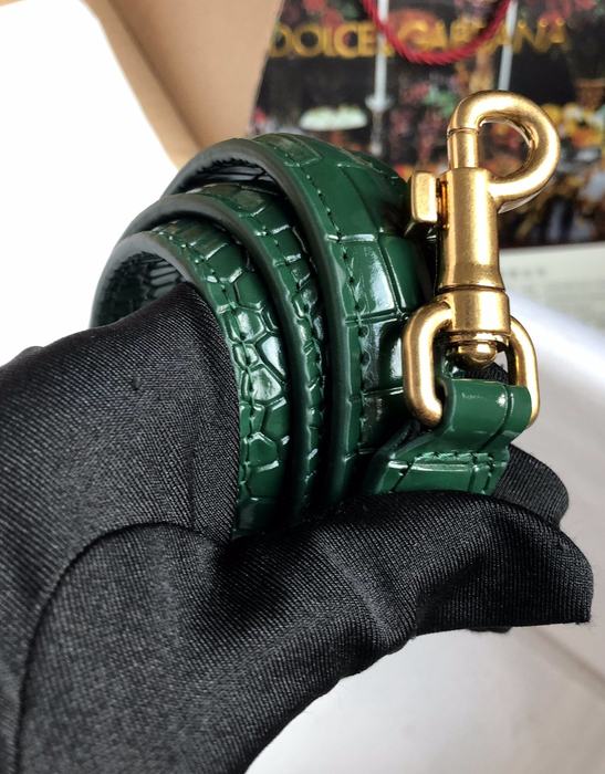 DolceGabbana Tote bag with elegant features Green 01A