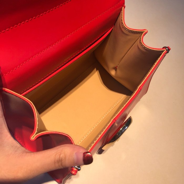 DolceGabbana Tote bag with elegant features Red 01A