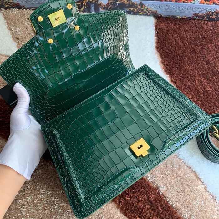 DolceGabbana Tote bag with handle stylish design Green 01A