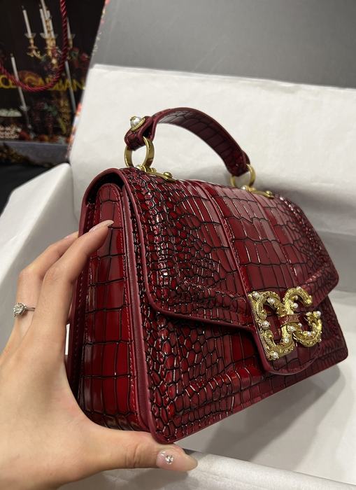 DolceGabbana Tote bag with sleek lines Red 01A