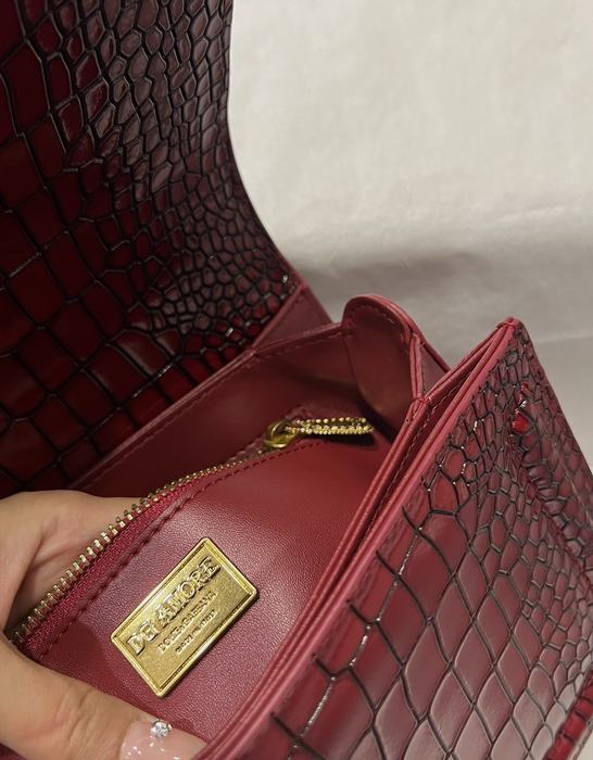 DolceGabbana Tote bag with sleek lines Red 01A