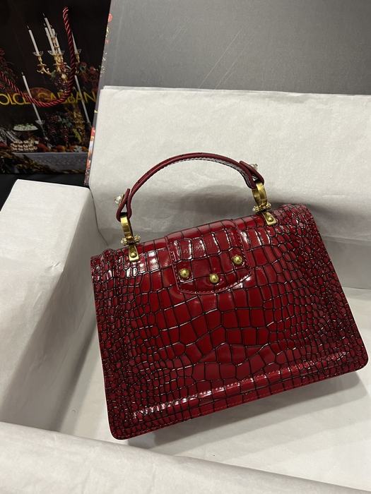 DolceGabbana Tote bag with sleek lines Red 01A