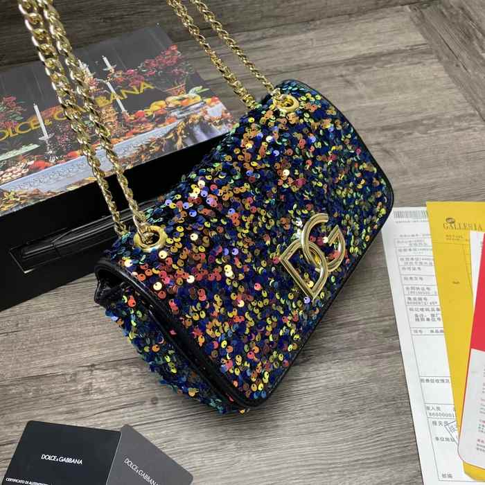 DolceGabbana Tote bag with stylish characteristics Navy 01A