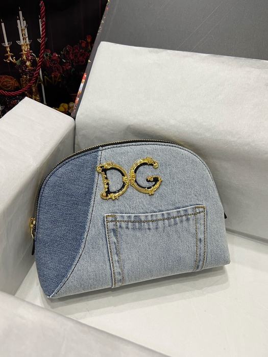 DolceGabbana Tote bag with stylish traits Blue 01A 2