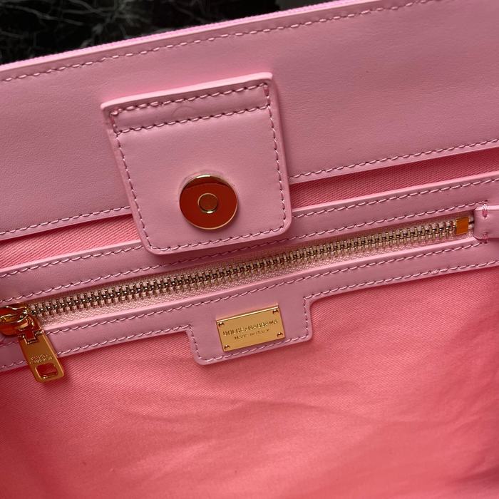 DolceGabbana Tote bag with stylish traits Blue 01A 3